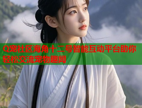 Q宠社区海角十二号智能互动平台助你轻松交流宠物趣闻