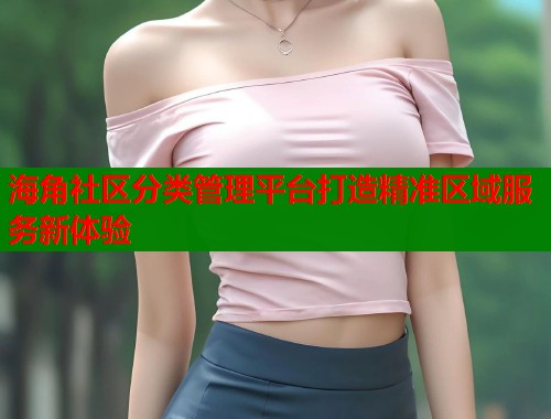海角社区分类管理平台打造精准区域服务新体验