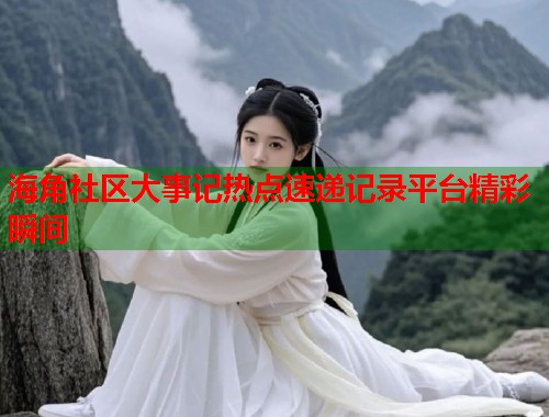 海角社区大事记热点速递记录平台精彩瞬间